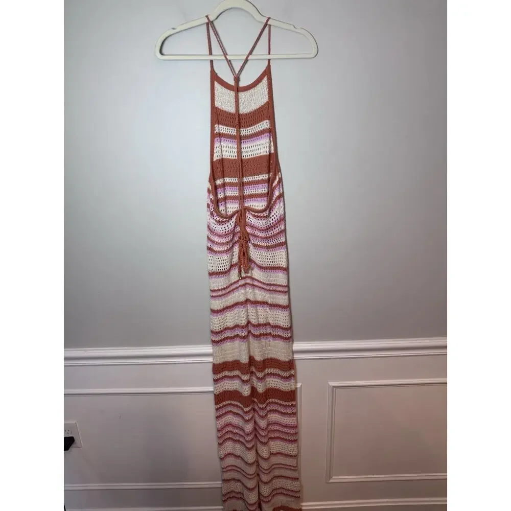 LSpace Allegra Crochet Maxi Dress Sz XL $154 NWT